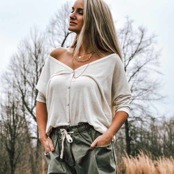 Oversized Rib Knit Cardigan - Picture 4 of 7